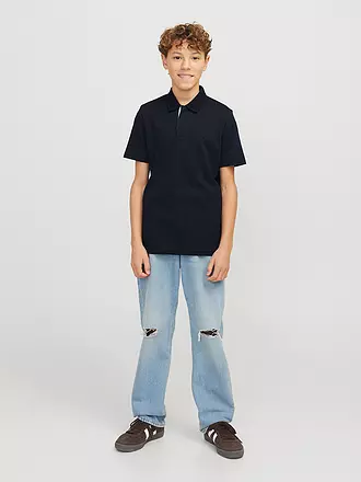 JACK & JONES | Jungen Poloshirt JPRCCRODNEY | dunkelblau
