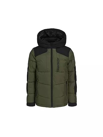 JACK & JONES | Jungen Steppjacke JCOOTIS | olive