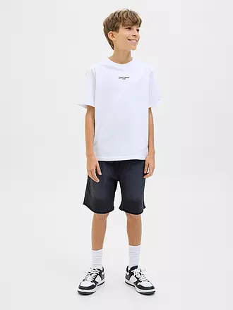 JACK & JONES | Jungen Sweatshorts JPSTBILL | hellbraun