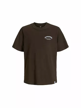 JACK & JONES | Jungen T-Shirt JJEBRANDES | dunkelrot