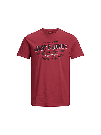 JACK & JONES | Jungen T-Shirt JJELOGO | rot
