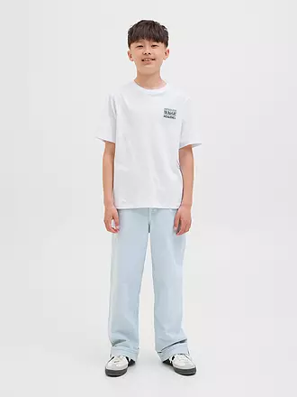 JACK & JONES | Jungen T-Shirt JJWOBLY | weiss