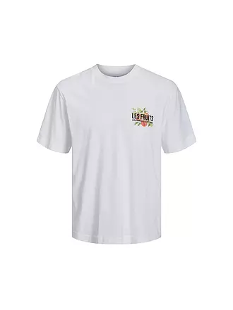 JACK & JONES | Jungen T-Shirt JORFLORES | weiss