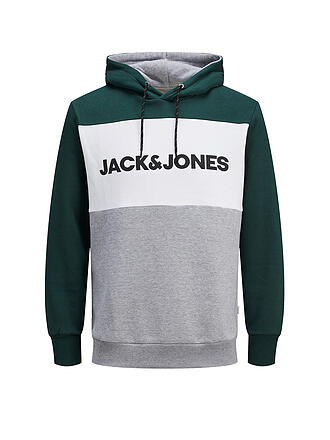 JACK & JONES | Kapuzensweater - Hoodie JJELOGO | grün