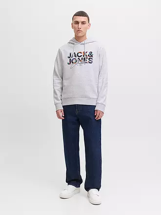 JACK & JONES | Kapuzensweater - Hoodie JJGEPLAS | weiss