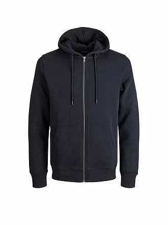 JACK & JONES | Kapuzensweatjacke JJESTAR | schwarz