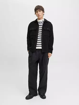 JACK & JONES | Overshirt JJEPERFECT | schwarz