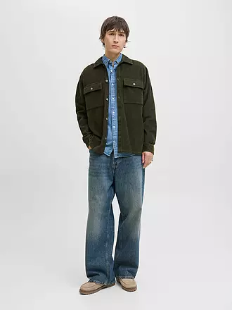 JACK & JONES | Overshirt JJEPERFECT | schwarz