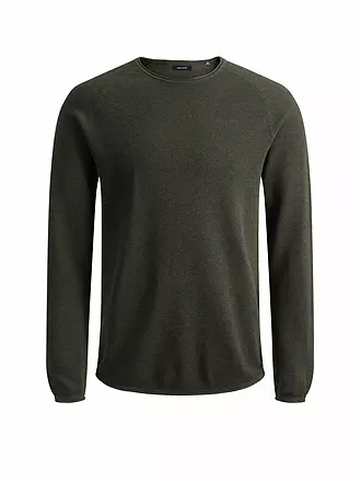 JACK & JONES | Pullover  JJEHILL | olive