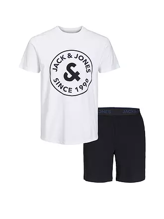 JACK & JONES | Set T-Shirt und Shorts JACAARON | weiss