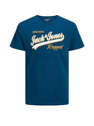 JACK & JONES | T-Shirt JJELOGO | petrol