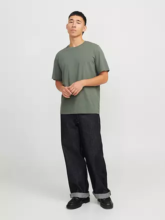 JACK & JONES | T-Shirt JJEORGANIC | olive
