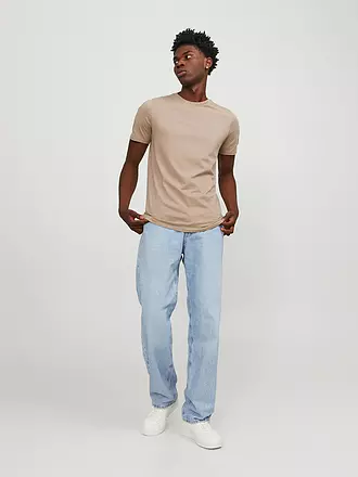 JACK & JONES | T-Shirt JJEORGANIC | dunkelblau