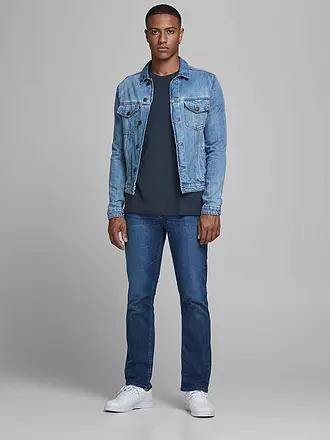 JACK & JONES | T-Shirt JJEORGANIC | dunkelblau