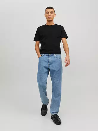 JACK & JONES | T-Shirt JJEORGANIC | dunkelblau