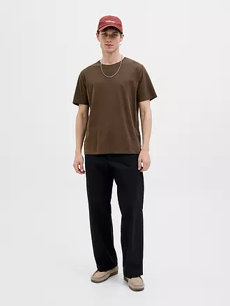 JACK & JONES | T-Shirt JJEORGANIC | dunkelblau