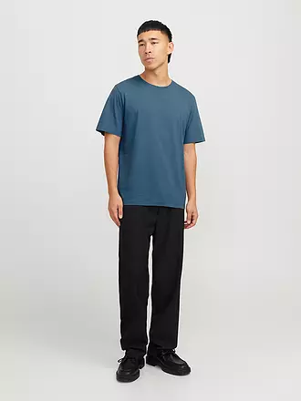 JACK & JONES | T-Shirt JJEORGANIC | dunkelblau