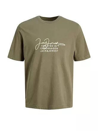 JACK & JONES | T-Shirt JORSPLASH | olive
