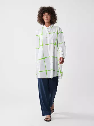 JAPAN TKY | Bluse EMI CHECK | weiss