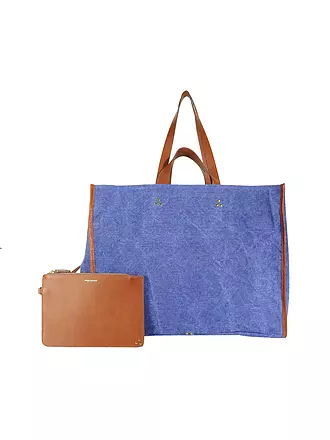 JEROME DREYFUSS | Leinentasche - Shopper LEON Large | gelb