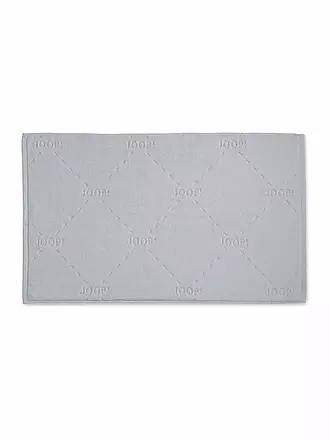 JOOP | Badematte Dash 65x115cm Light Anthrazit | silber