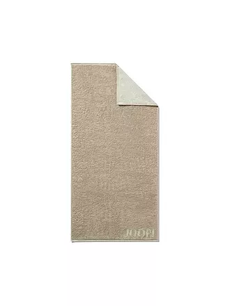 JOOP | Duschtuch Doubleface 80x150cm (Anthrazit) | beige