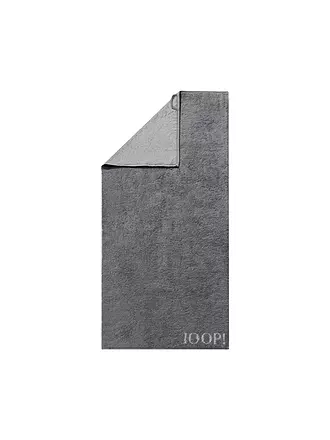 JOOP | Duschtuch Doubleface 80x150cm (Anthrazit) | grau