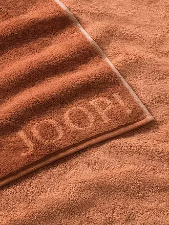 JOOP | Duschtuch Doubleface 80x150cm (Graphit) | orange