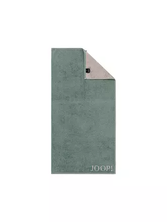 JOOP | Duschtuch Doubleface 80x150cm (Graphit) | hellgrün