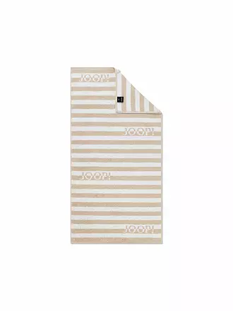JOOP | Duschtuch SPLIT STRIPES 80x150cm Ocean | creme