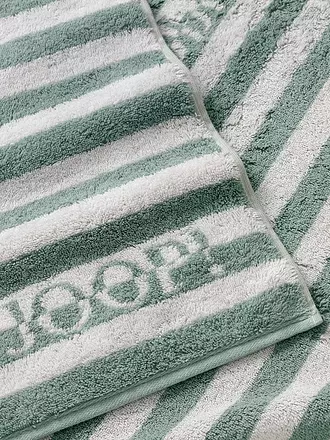 JOOP | Duschtuch SPLIT STRIPES 80x150cm Ocean | hellgrün