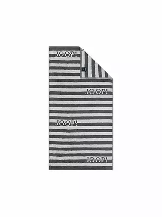 JOOP | Duschtuch SPLIT STRIPES 80x150cm Ocean | grau