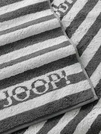 JOOP | Duschtuch SPLIT STRIPES 80x150cm Ocean | grau
