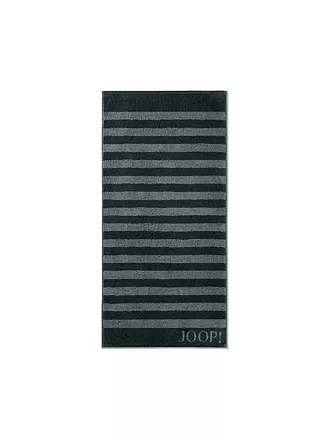 JOOP | Duschtuch Stripes 80x150cm (Anthrazit) | schwarz