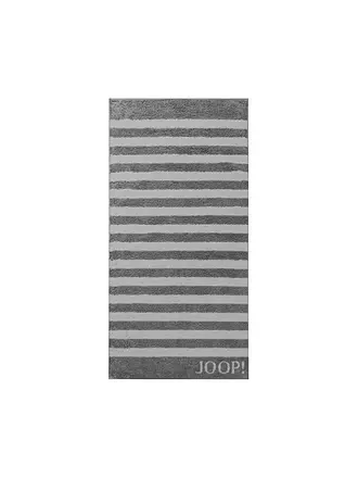 JOOP | Duschtuch Stripes 80x150cm (Schwarz) | grau