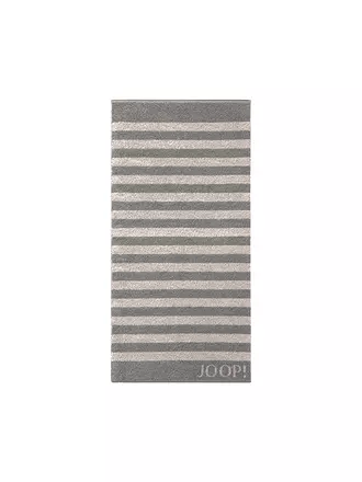 JOOP | Duschtuch Stripes 80x150cm (Silber) | grau