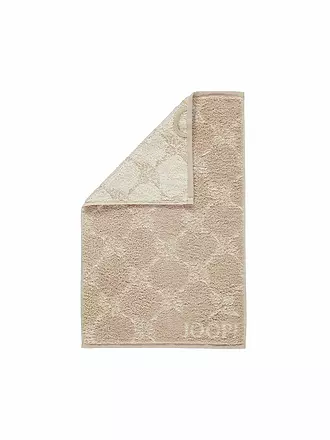 JOOP | Gästetuch Cornflower 30x50cm (Anthrazit) | beige