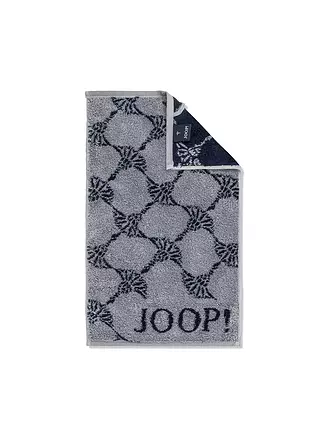 JOOP | Gästetuch Cornflower 30x50cm Schwarz | hellblau