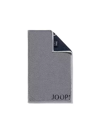 JOOP | Gästetuch Doubleface 30x50cm (Graphit) | hellblau