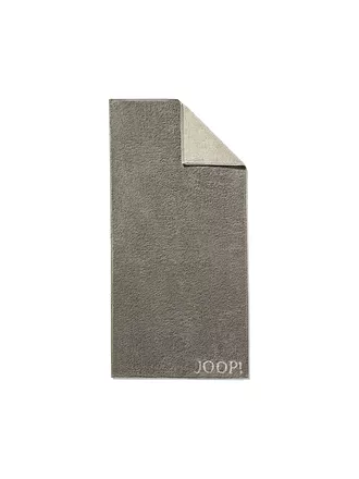JOOP | Gästetuch Doubleface 30x50cm Kupfer | grau