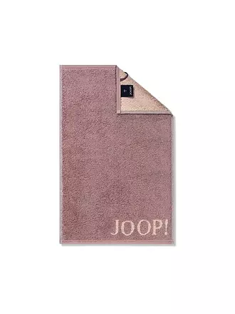 JOOP | Gästetuch Doubleface 30x50cm Kupfer | rosa