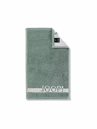 JOOP | Gästetuch SPLIT DOUBLEFACE 30x50cm Ocean | hellgrün