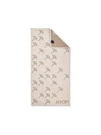 JOOP | Handtuch 50x100cm MOVE FADED CORNFLOWER Anthrazit | beige