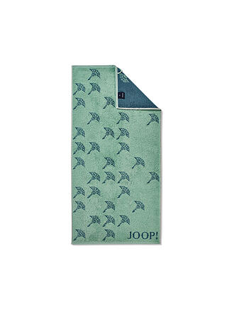 JOOP | Handtuch 50x100cm MOVE FADED CORNFLOWER Anthrazit | mint