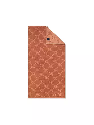 JOOP | Handtuch Classic Cornflower 50x100cm Rose | orange