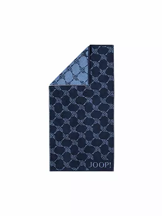 JOOP | Handtuch Cornflower 50x100cm (Anthrazit) | dunkelblau