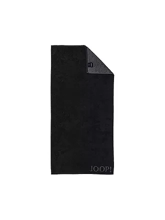 JOOP | Handtuch Doubleface 50x100cm (Anthrazit) | schwarz