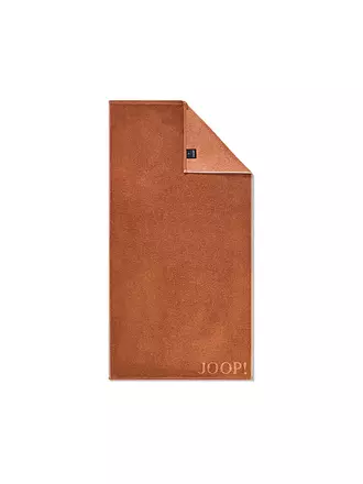 JOOP | Handtuch Doubleface 50x100cm (Anthrazit) | orange