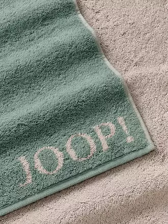 JOOP | Handtuch Doubleface 50x100cm (Graphit) | hellgrün