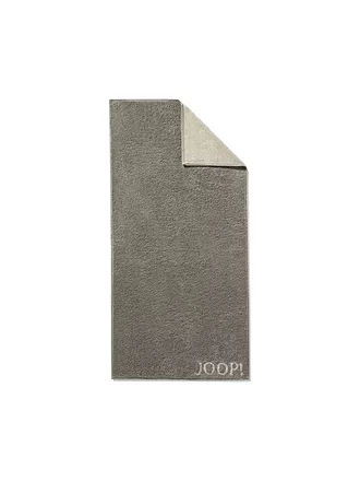 JOOP | Handtuch Doubleface 50x100cm (Schwarz) | grau